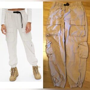 Aritzia TNA Overload Cargo PantCanvas utility pant Tan